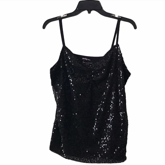 Lane Bryant Sequin Front only Top - Picture 2 of 10